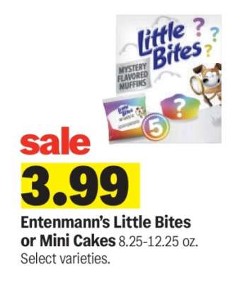 Entenmann’s Little Bites or Mini Cakes