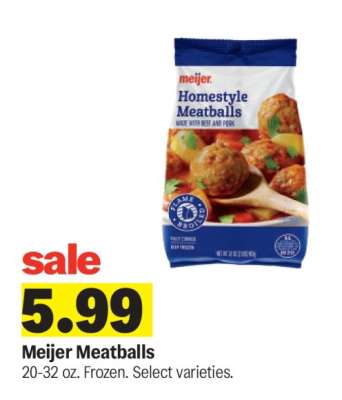 Meijer Meatballs