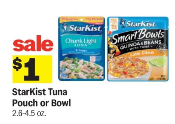 StarKist Tuna Pouch or Bowl
