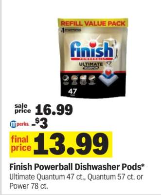 Finish Powerball Dishwasher Pods