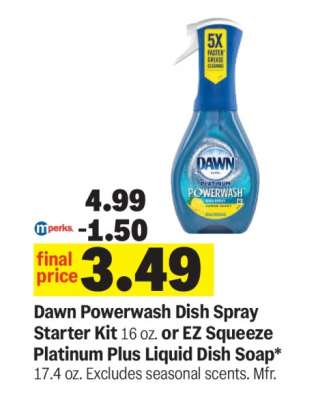 Dawn Powerwash Dish Spray Starter Kit*