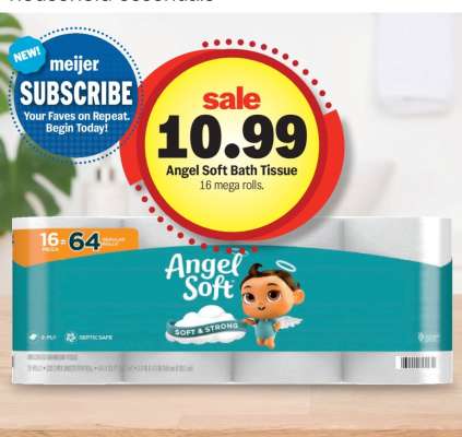 Angel Soft Bath Tissue