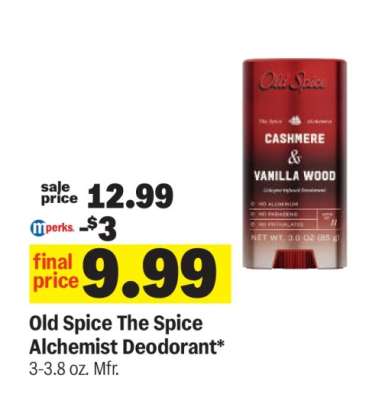 Old Spice The Spice Alchemist Deodorant