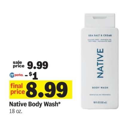 Native Body Wash