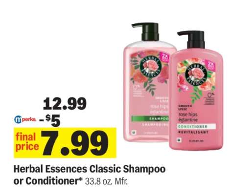 Herbal Essences Classic Shampoo or Conditioner