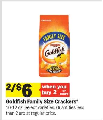Goldfish Family Size Crackers