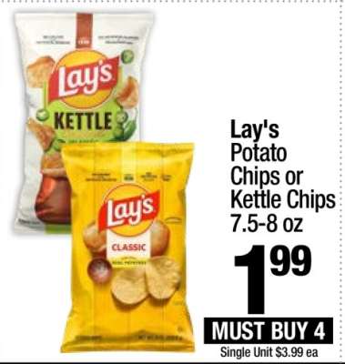 Lay's Potato Chips or Kettle Chips