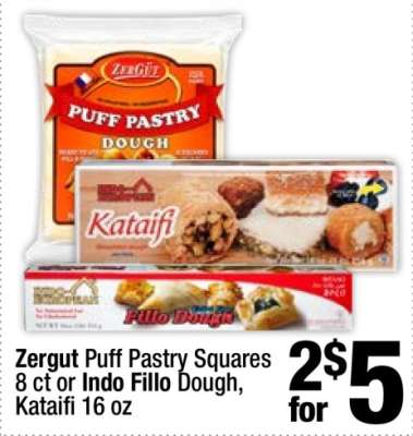 Zergut Puff Pastry Squares