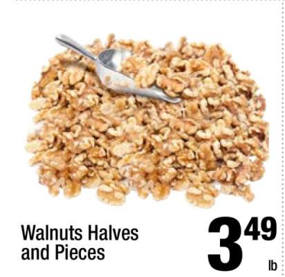 Walnuts Halves and Pieces
