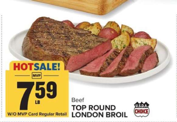 Beef Top Round London Broil