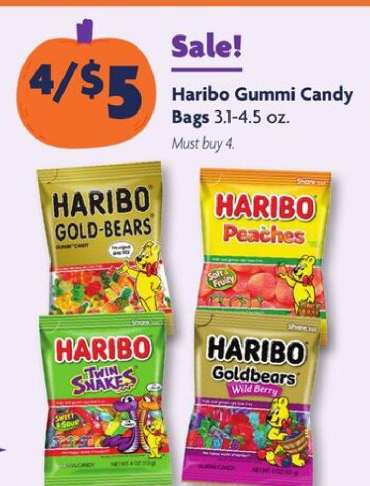 Haribo Gummi Candy Bags