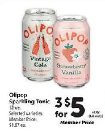 Olipop Sparkling Tonic*