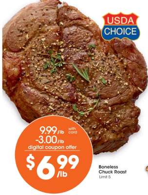 Boneless Chuck Roast