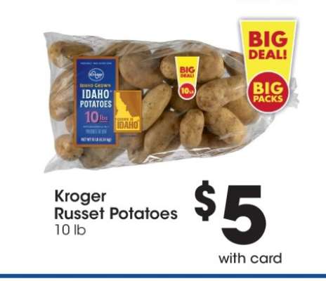 Kroger Russet Potatoes