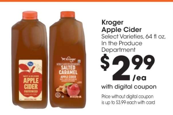 Kroger Apple Cider