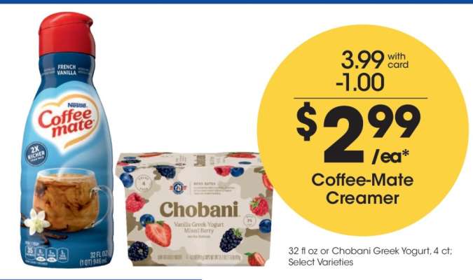 Coffee mate Creamer