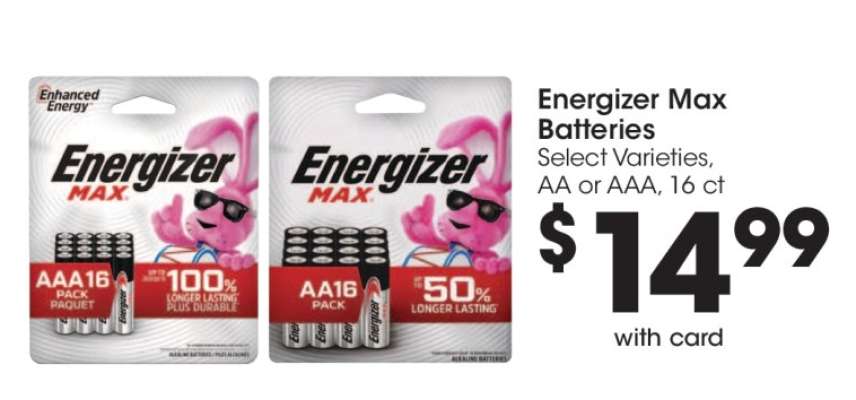 Energizer Max Batteries
