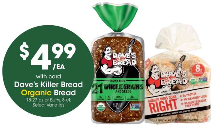 Dave's Killer Bread Organic Bread