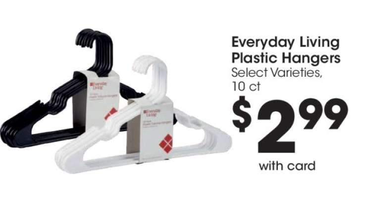 Everyday Living Plastic Hangers
