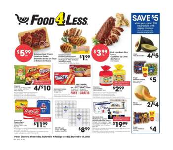 thumbnail - Food 4 Less Ad - Weekly Ad