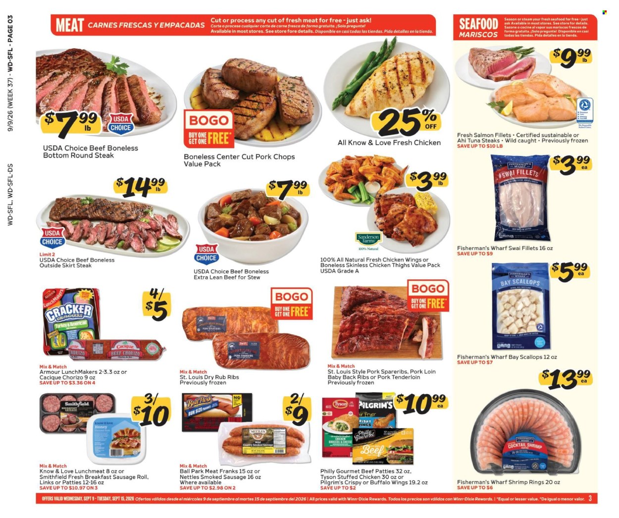 Winn Dixie ad - 09/09/2026 - 09/15/2026. Page 3