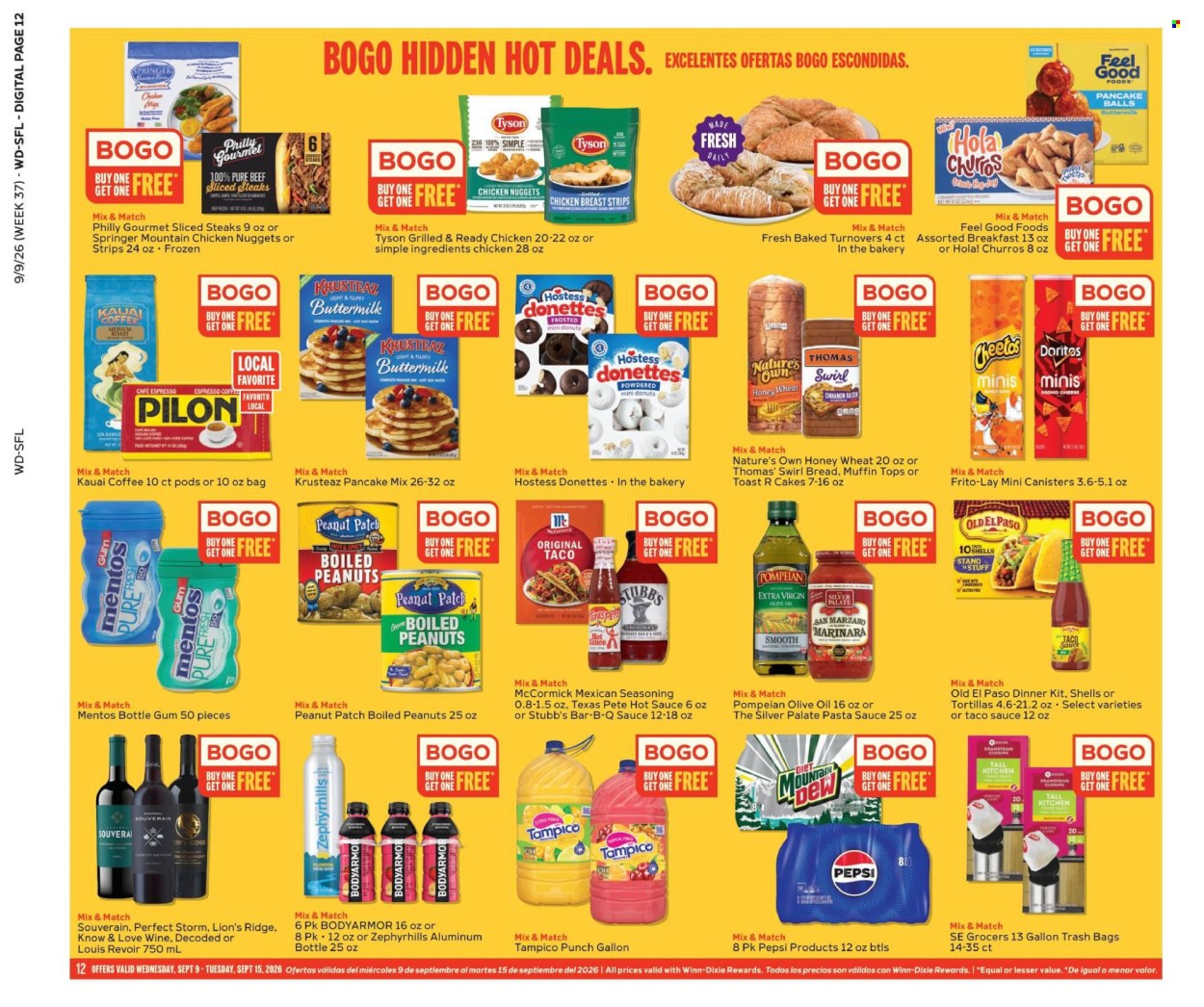 Winn Dixie ad - 09/09/2026 - 09/15/2026. Page 12