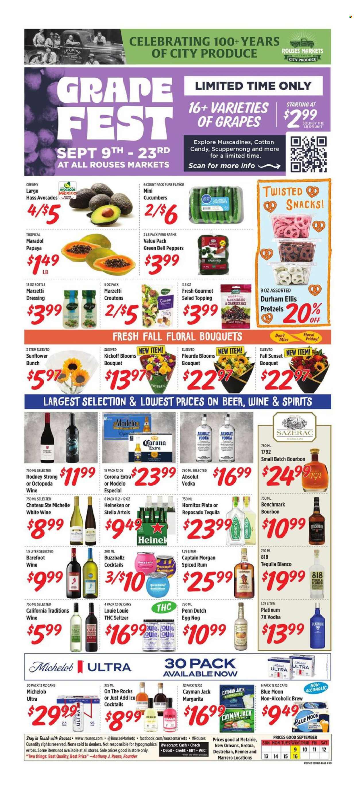 Rouses Markets ad - 09/09/2026 - 09/16/2026. Page 8