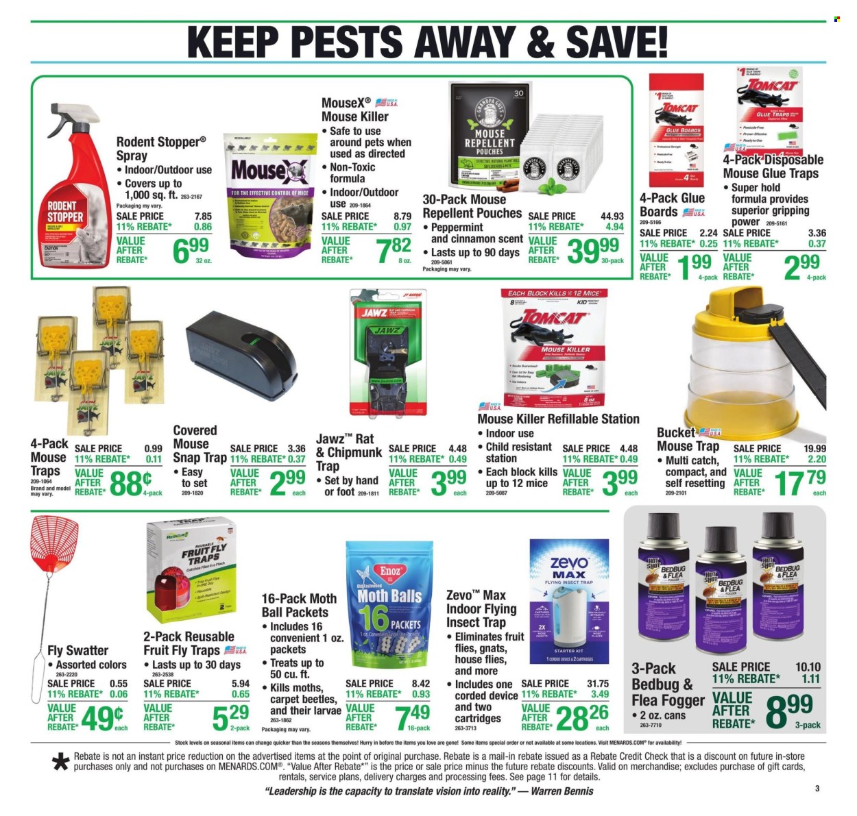 Menards ad - 09/10/2026 - 09/20/2026. Page 3
