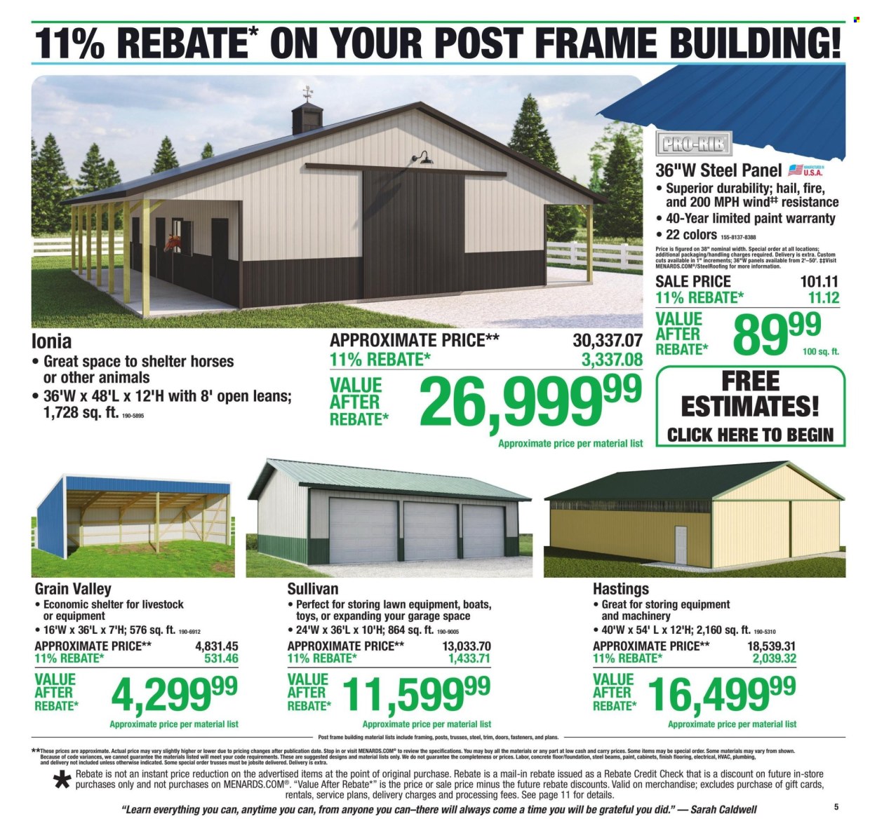 Menards ad - 09/10/2026 - 09/20/2026. Page 7