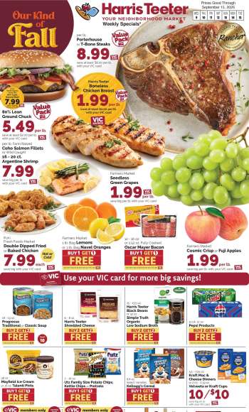 Harris Teeter Flyer - 09/09/2026 - 09/15/2026.