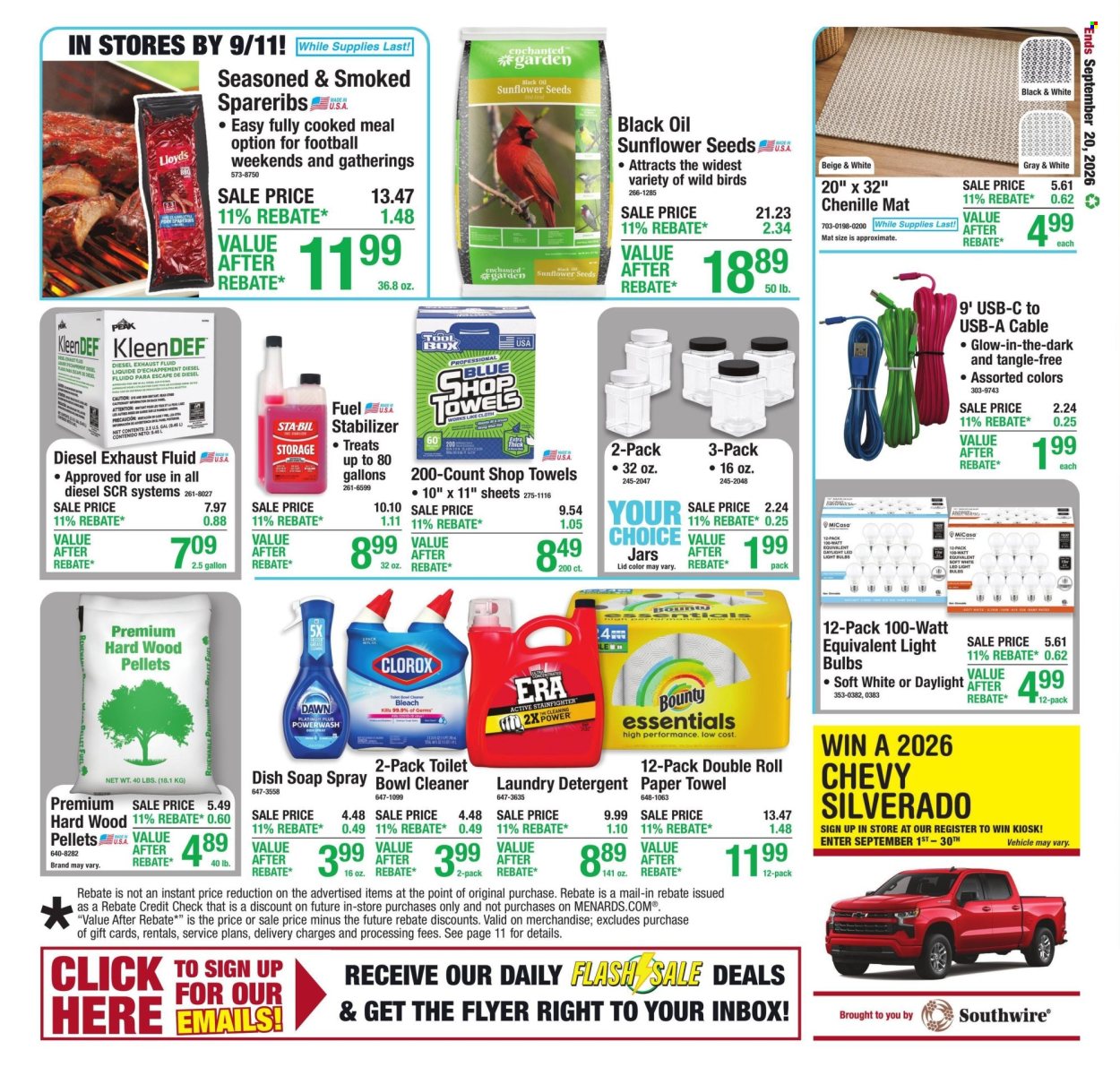 Menards ad - 09/10/2026 - 09/20/2026. Page 21