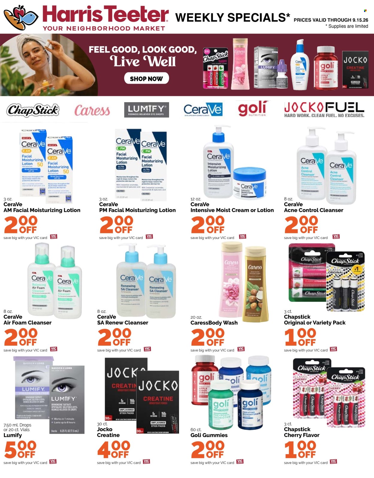 Harris Teeter ad - 09/09/2026 - 09/15/2026. Page 12