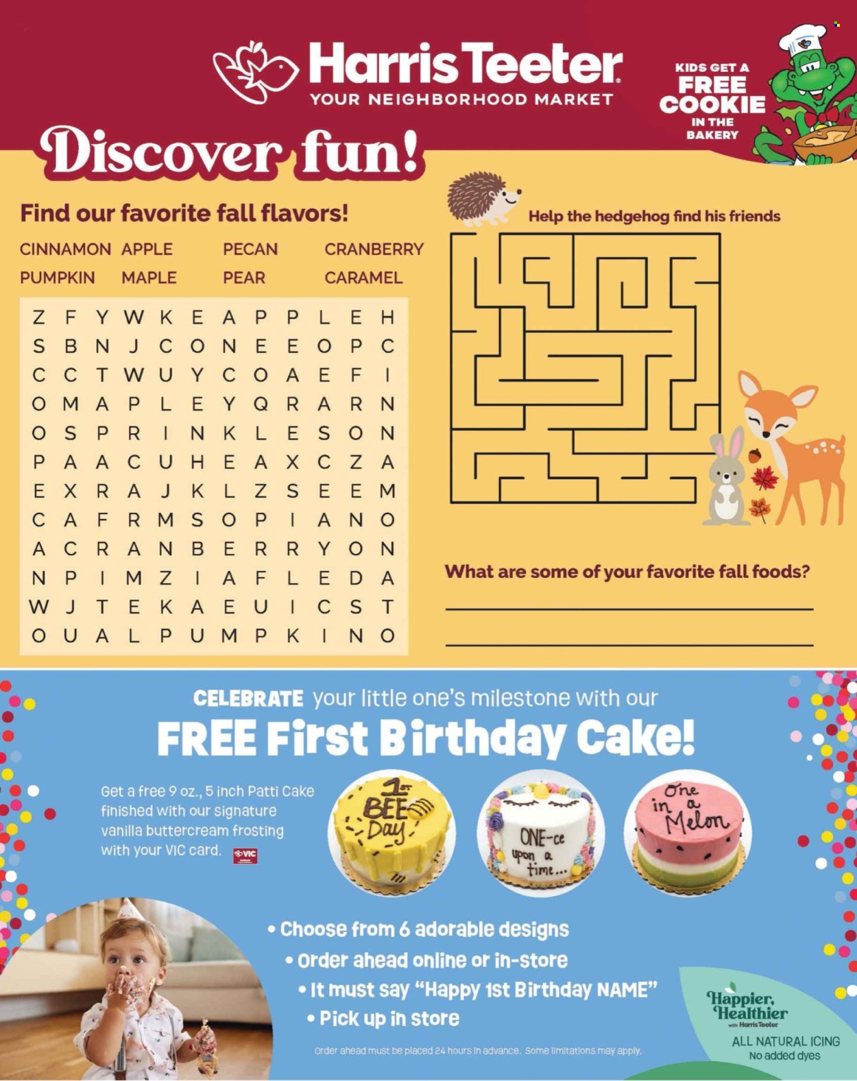 Harris Teeter ad - 09/09/2026 - 10/06/2026. Page 20