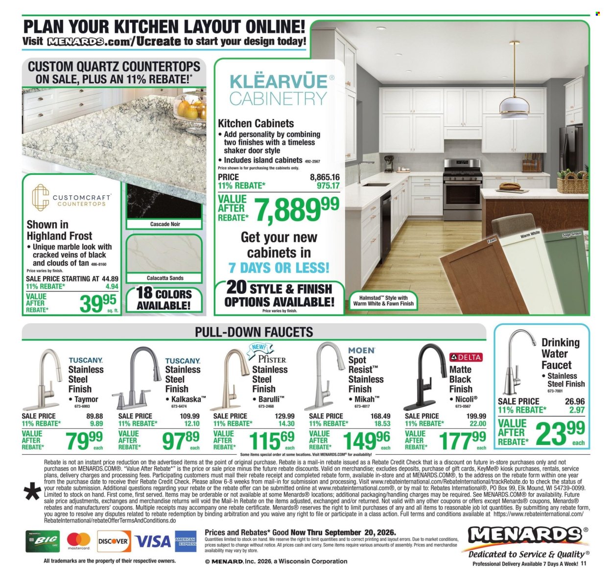 Menards ad - 09/10/2026 - 09/20/2026. Page 17