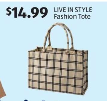 LIVE IN STYLE Fashion Tote