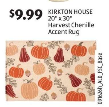 KIRKTON HOUSE Harvest Chenille Accent Rug