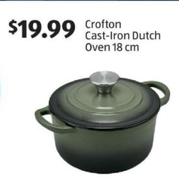Crofton Cast-Iron Dutch Oven 18 cm