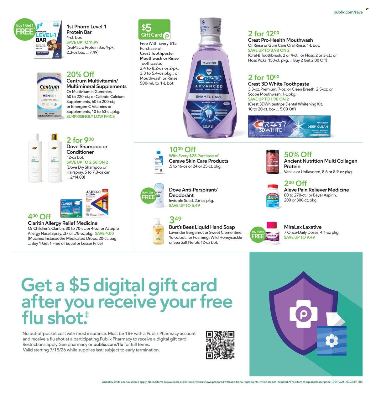 Publix ad - 09/09/2026 - 09/15/2026. Page 15