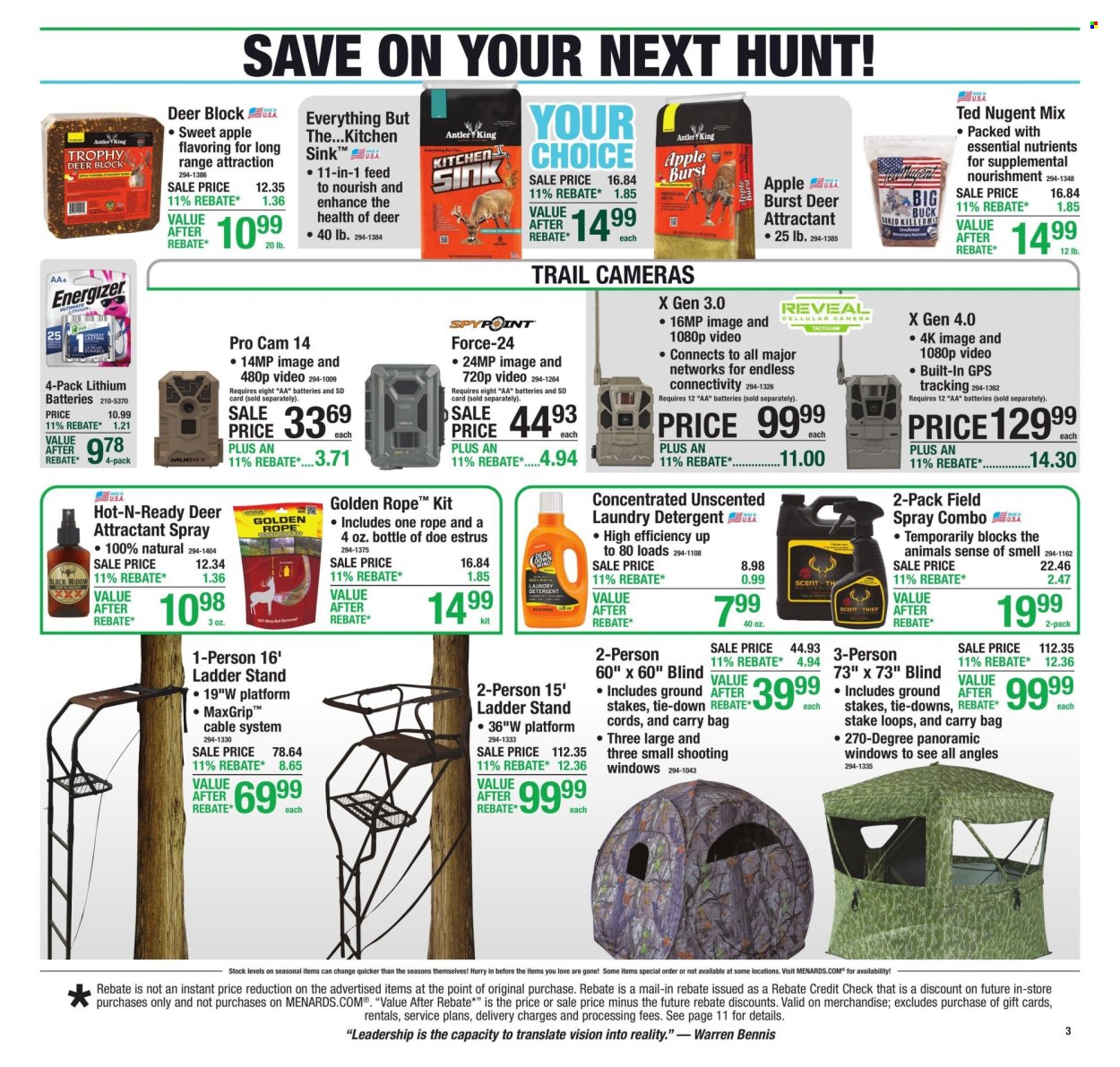 Menards ad - 09/10/2026 - 09/20/2026. Page 3