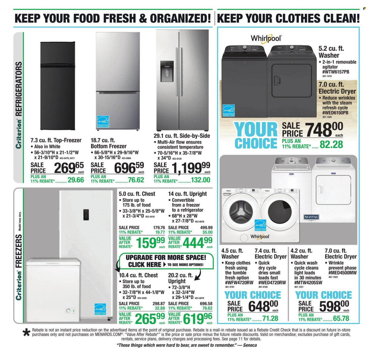Menards ad - 09/10/2026 - 09/20/2026. Page 18