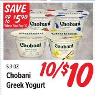 Chobani Greek Yogurt