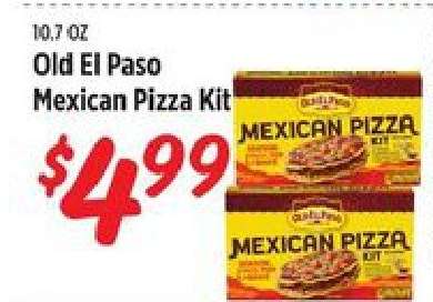 Old El Paso Mexican Pizza Kit