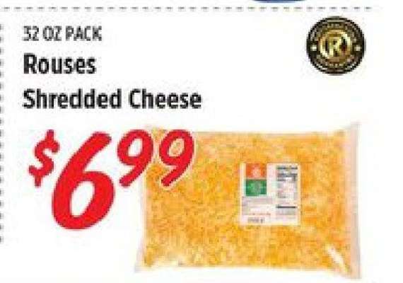 Rouses Shredded Cheese