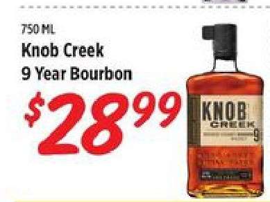 Knob Creek 9 Year Bourbon