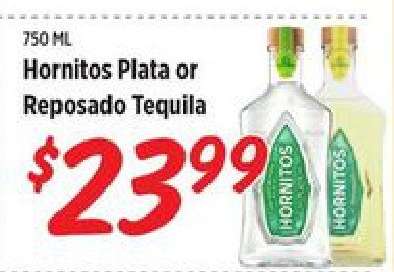 Hornitos Plata or Reposado Tequila