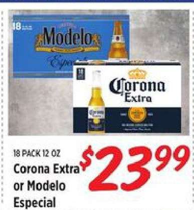 Corona Extra or Modelo Especial