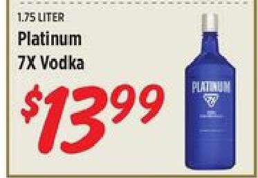 Platinum 7x Vodka