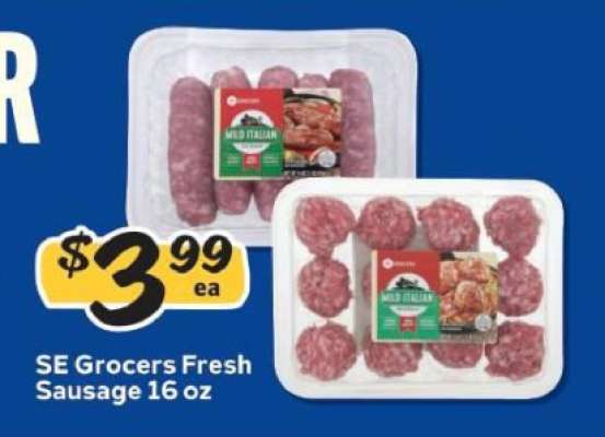 SE Grocers Fresh Sausage