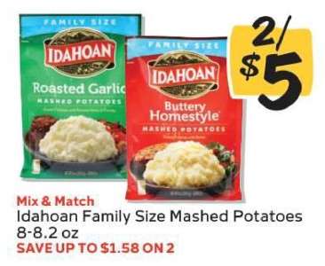 Idahoan Family Size Mashed Potatoes