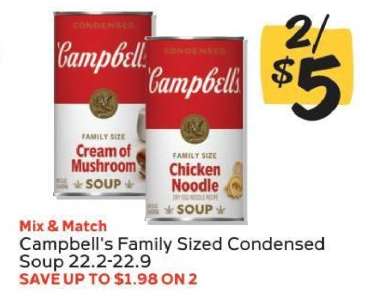 Campbell's Family Sized Condensed Soup